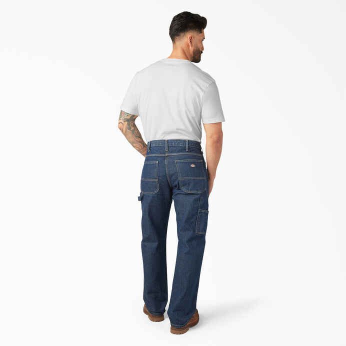 Dickies Relaxed Fit Carpenter Jeans in Dark Blue - Goodnews Skateshop