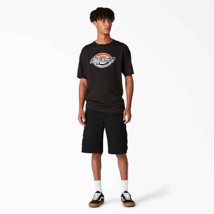 Dickies Skateboarding 11" Regular Fit Cargo Shorts in Black - Goodnews Skateshop