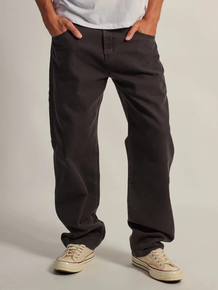 Dickies Worn In Carpenter Duckpant in Black - Goodnews Skateshop