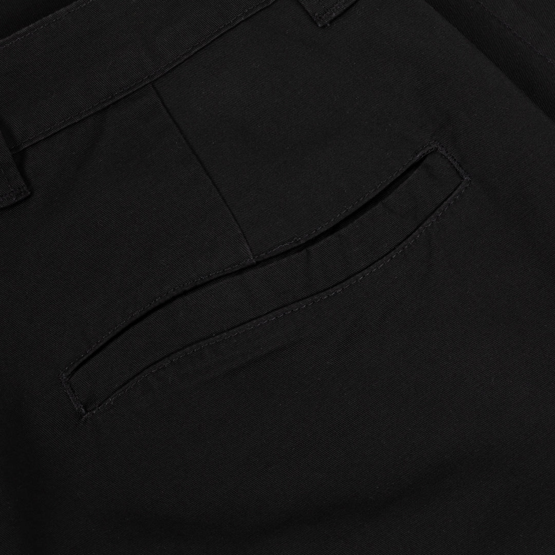 Dime Baggy Chino Shorts in Black - Goodnews Skateshop