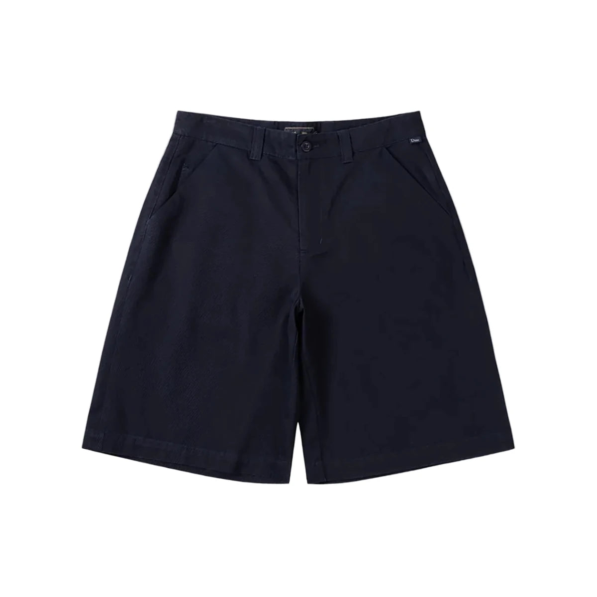 Dime Baggy Chino Shorts in Navy - Goodnews Skateshop