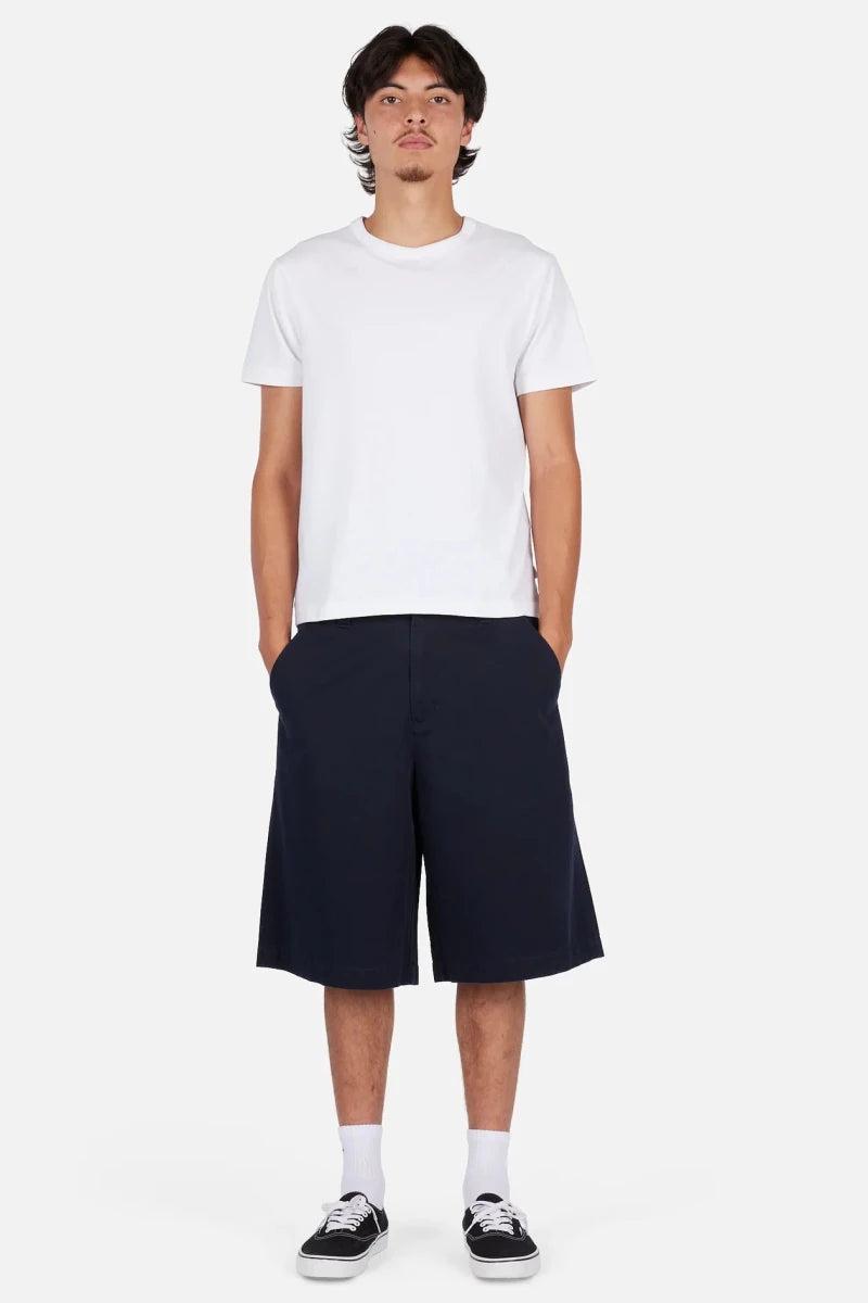 Dime Baggy Chino Shorts in Navy - Goodnews Skateshop