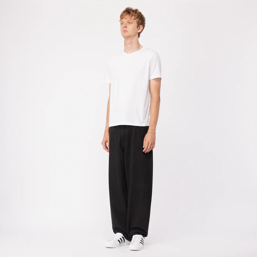 Dime Baggy Denim Pants in Black - Goodnews Skateshop