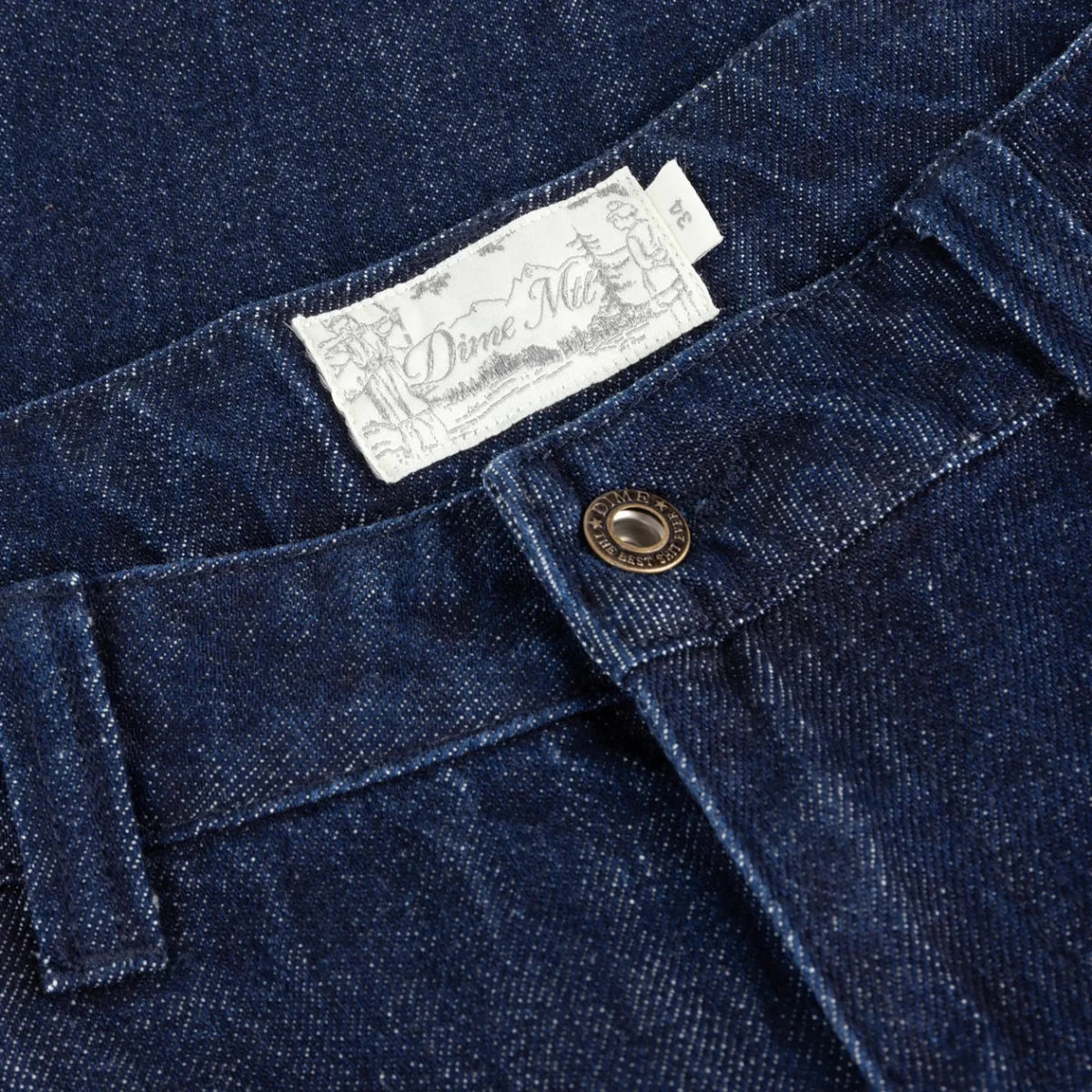 Dime Baggy Denim Pants in Indigo - Goodnews Skateshop