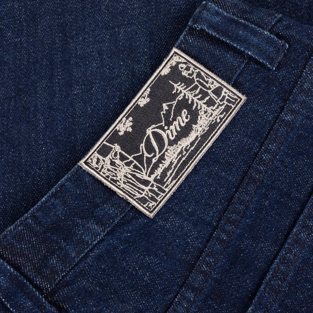 Dime Baggy Denim Pants in Indigo - Goodnews Skateshop