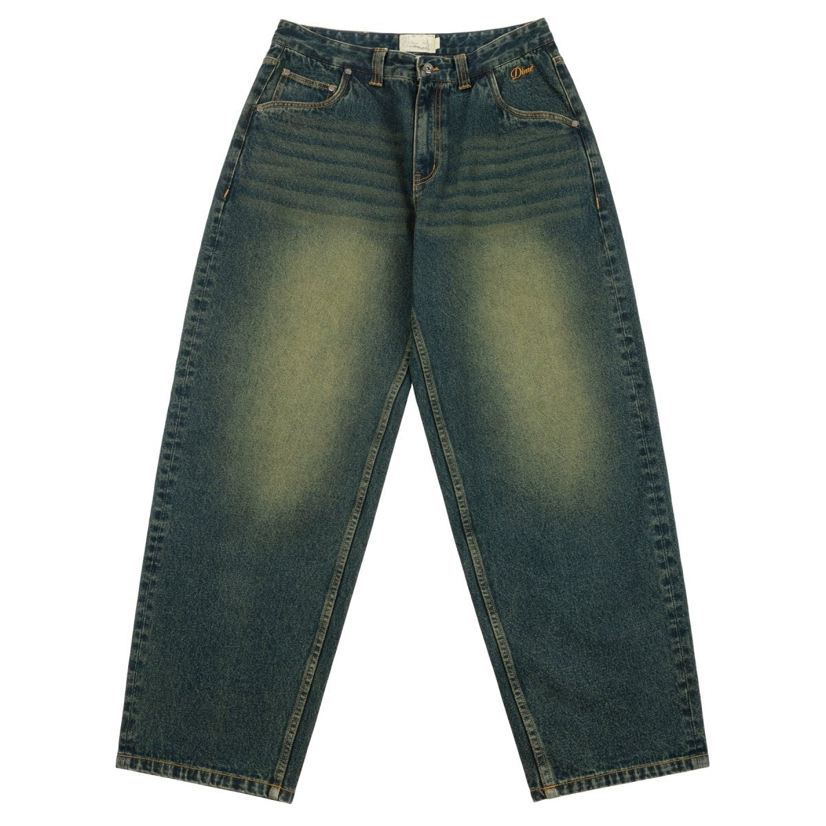 Dime Baggy Denim Pants in Sandblasted Pine - Goodnews Skateshop