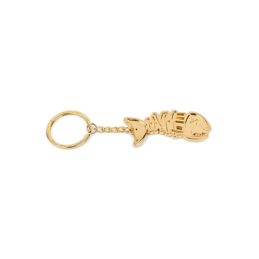 Dime Bones Keychain in Gold - Goodnews Skateshop