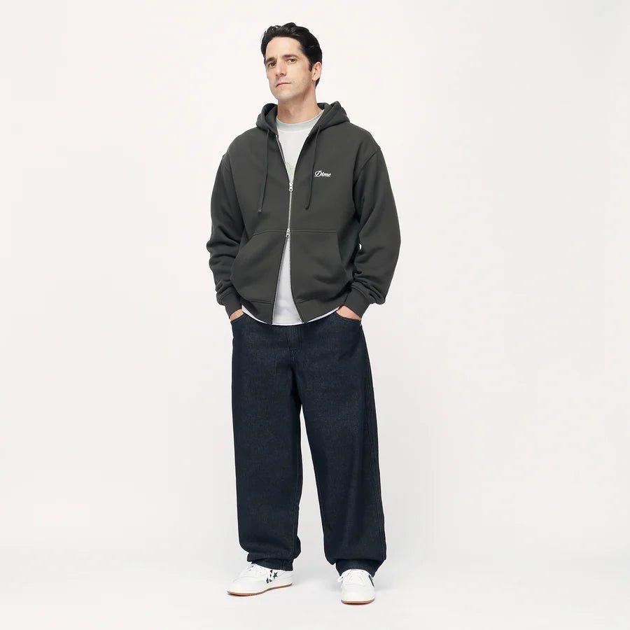 Dime Classic Baggy Denim Pants in Black Washed - Goodnews Skateshop