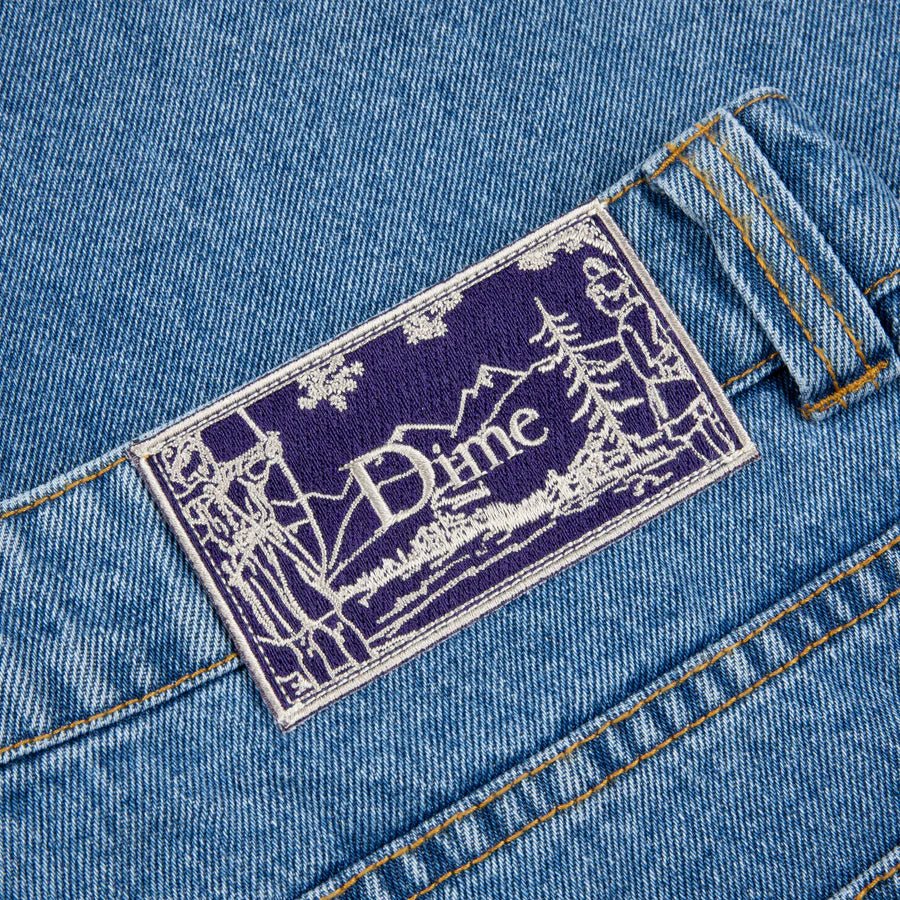 Dime Classic Baggy Denim Pants in Indigo Washed - Goodnews Skateshop