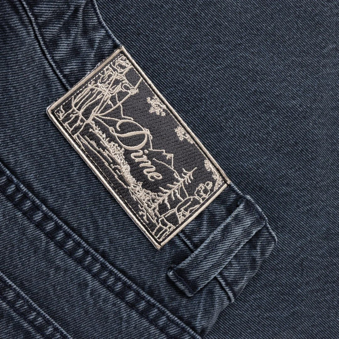 Dime Classic Baggy Denim Pants in Overdyed Blue - Goodnews Skateshop