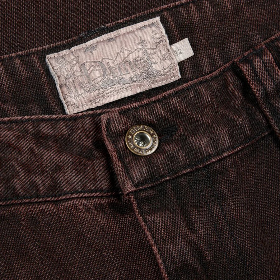 Dime Classic Baggy Denim Pants in Sandblasted Copper - Goodnews Skateshop