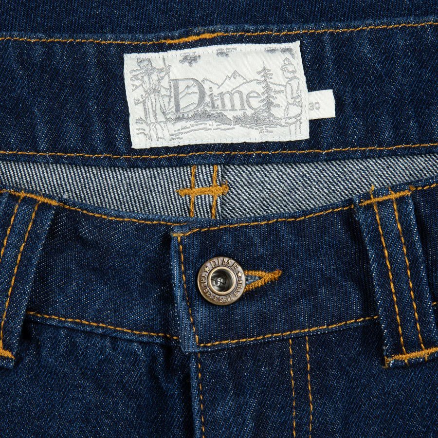 Dime Classic Denim Shorts in Indigo - Goodnews Skateshop