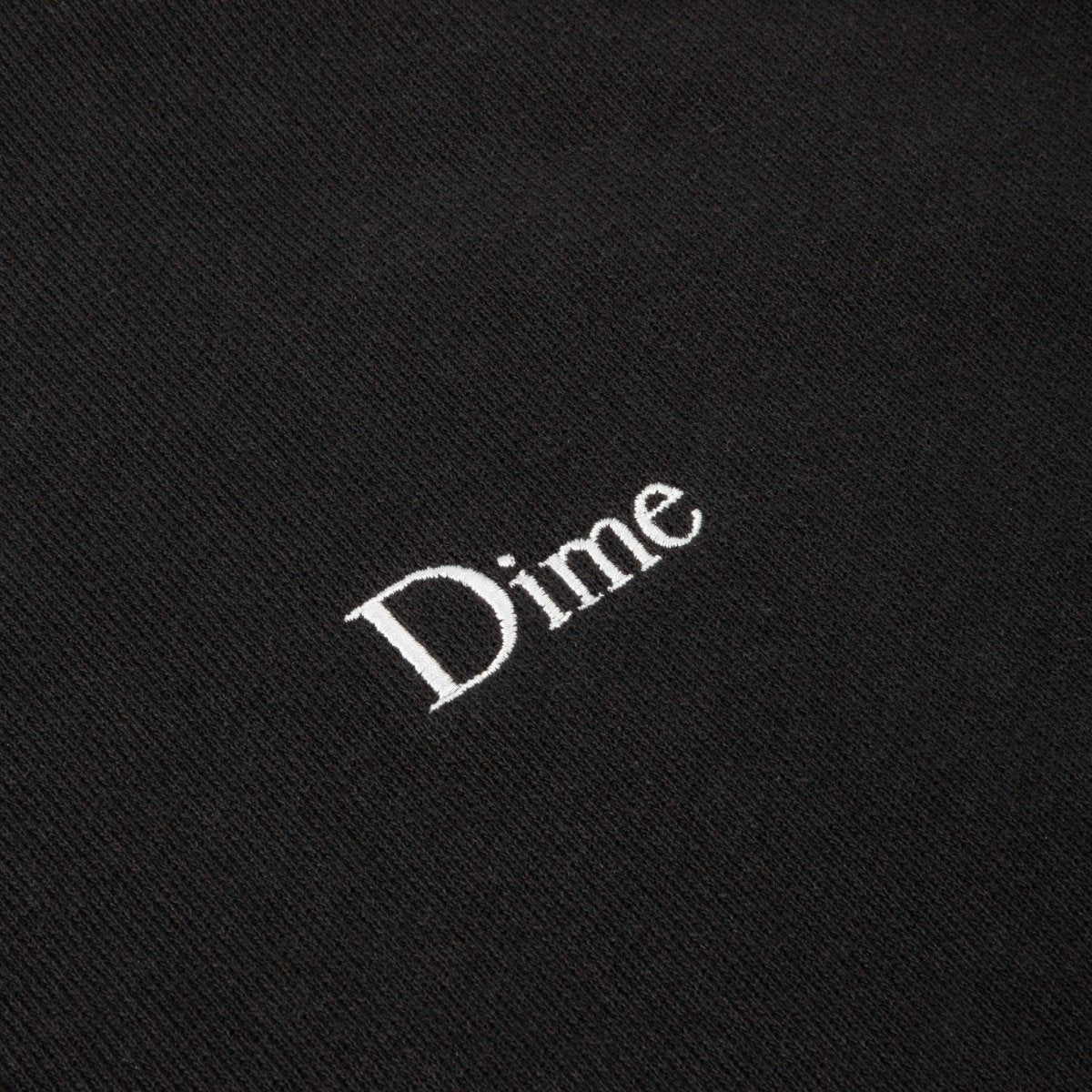 Dime Classic Logo Hoodie in Pirate Black - Goodnews Skateshop