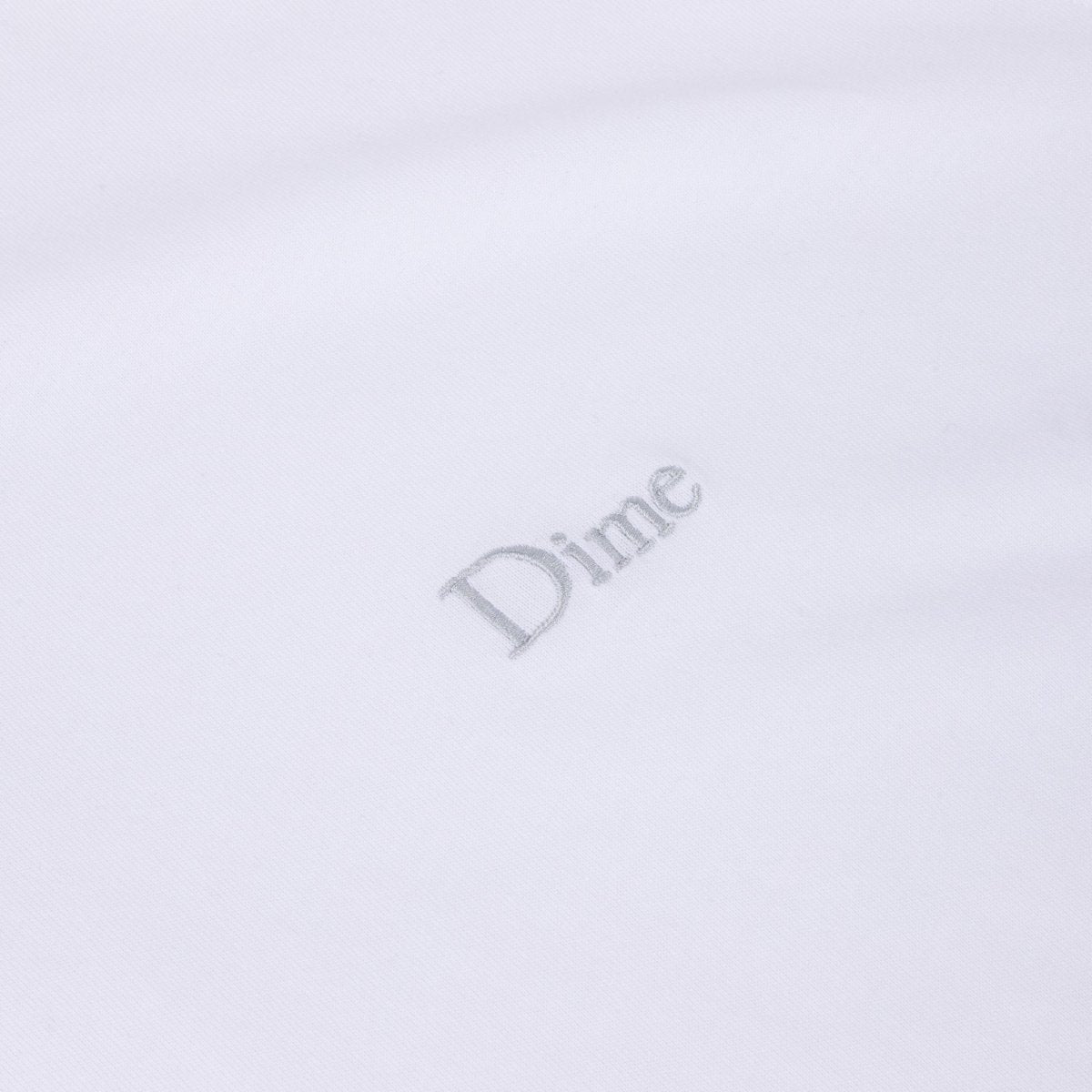 Dime Classic Logo T-Shirt in White - Goodnews Skateshop