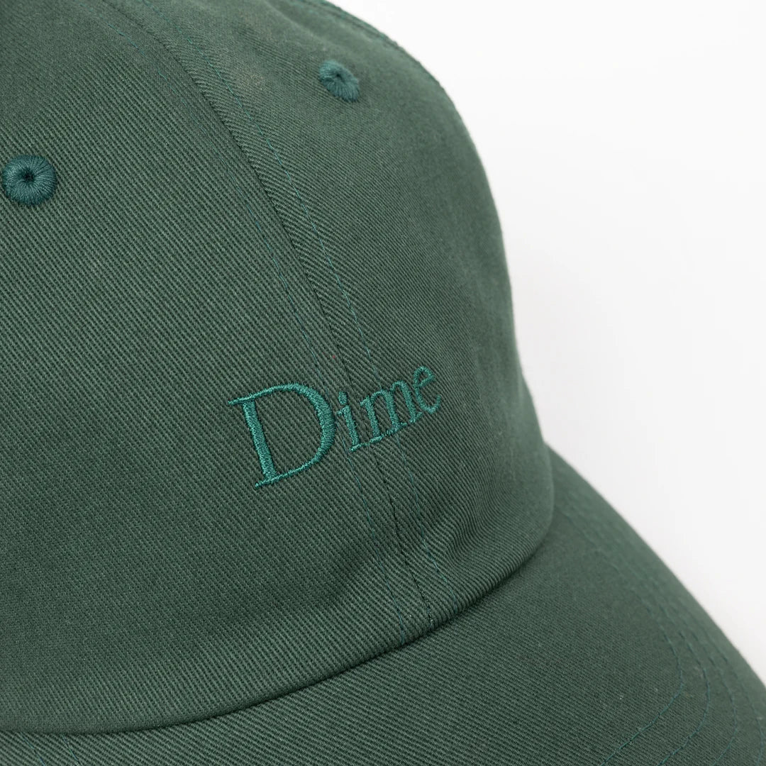 Dime Classic Low Pro Cap in Green - Goodnews Skateshop