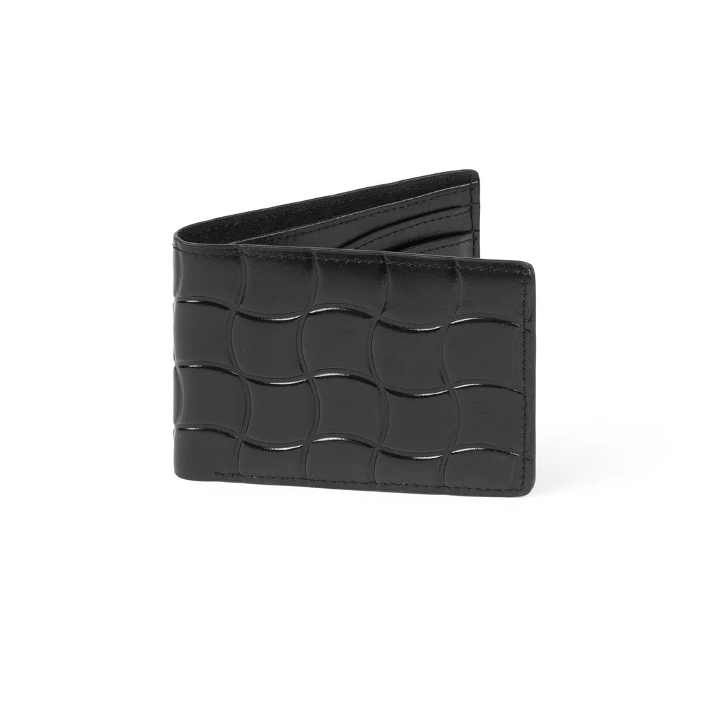 Dime Classic Quilted Wallet in Black - Goodnews Skateshop