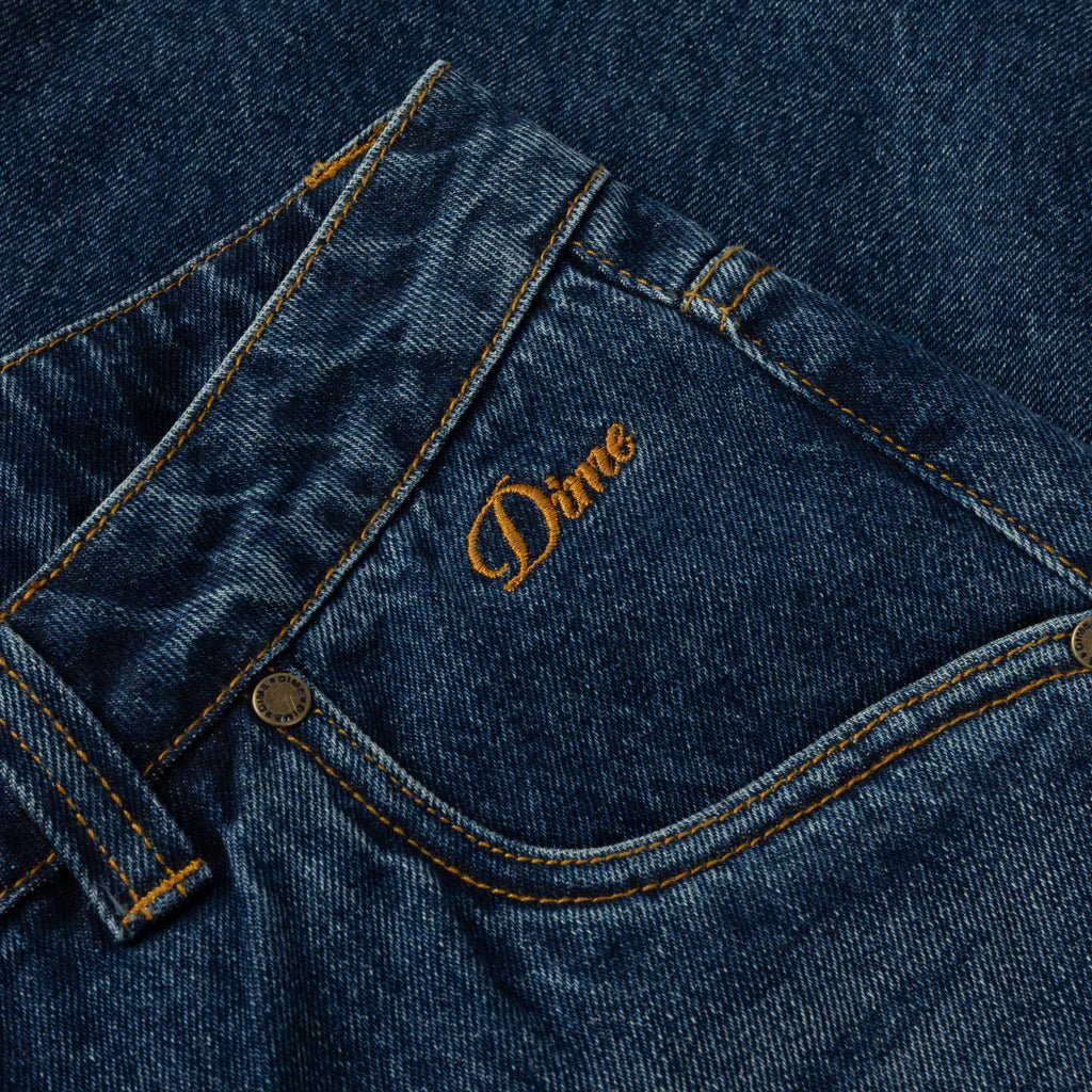 Dime Classic Relaxed Denim Pants in Faded Indigo - Goodnews Skateshop