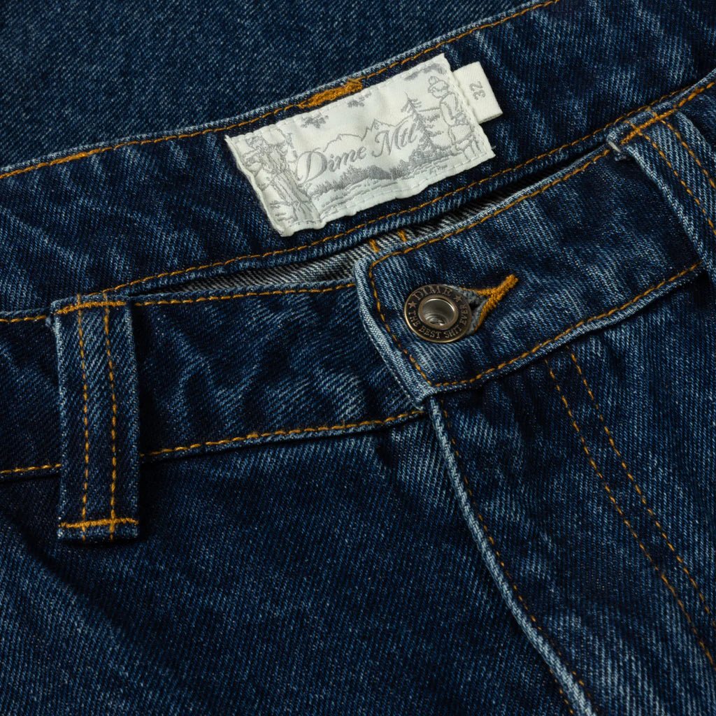 Dime Classic Relaxed Denim Pants in Faded Indigo - Goodnews Skateshop