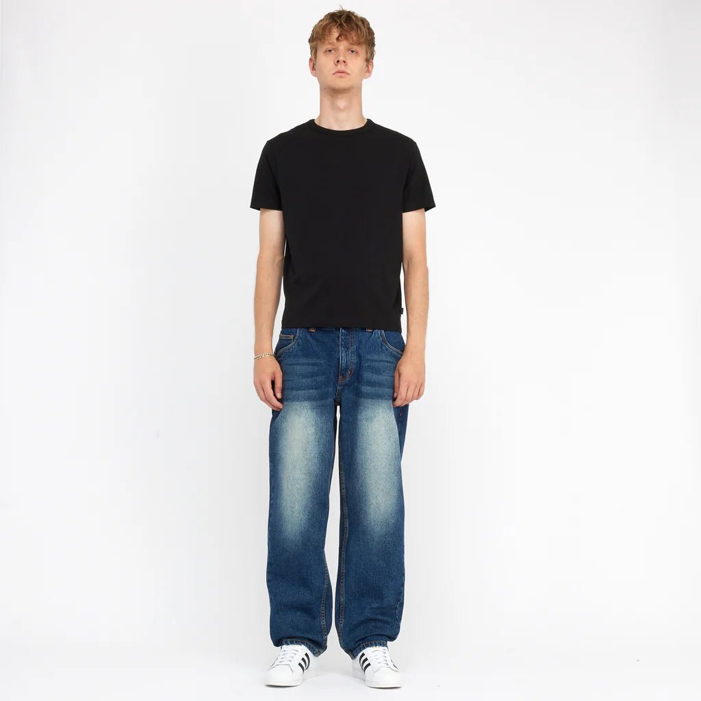 Dime Classic Relaxed Denim Pants in Faded Indigo - Goodnews Skateshop