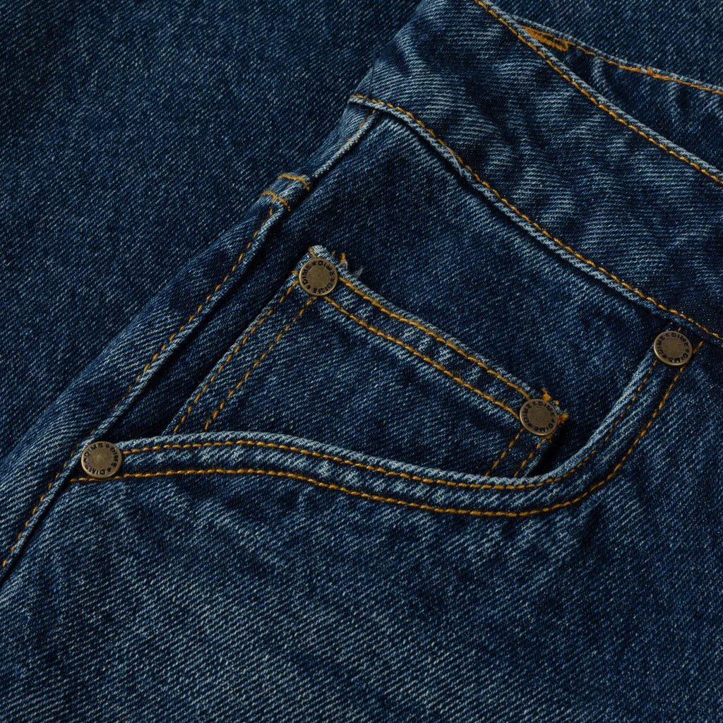 Dime Classic Relaxed Denim Pants in Faded Indigo - Goodnews Skateshop