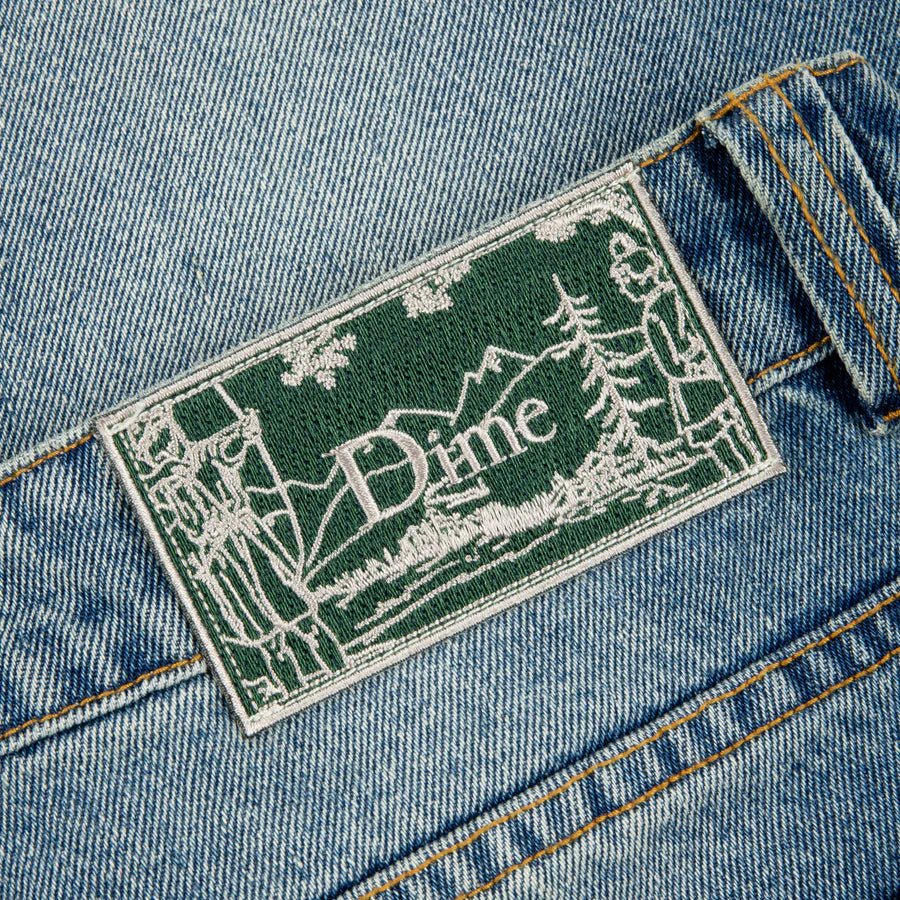 Dime Classic Relaxed Denim Pants in Sandblasted Indigo - Goodnews Skateshop