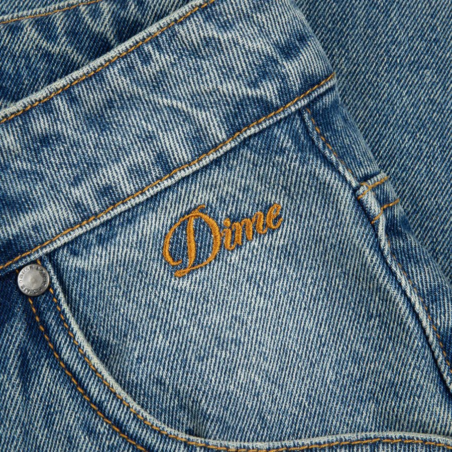 Dime Classic Relaxed Denim Pants in Sandblasted Indigo - Goodnews Skateshop