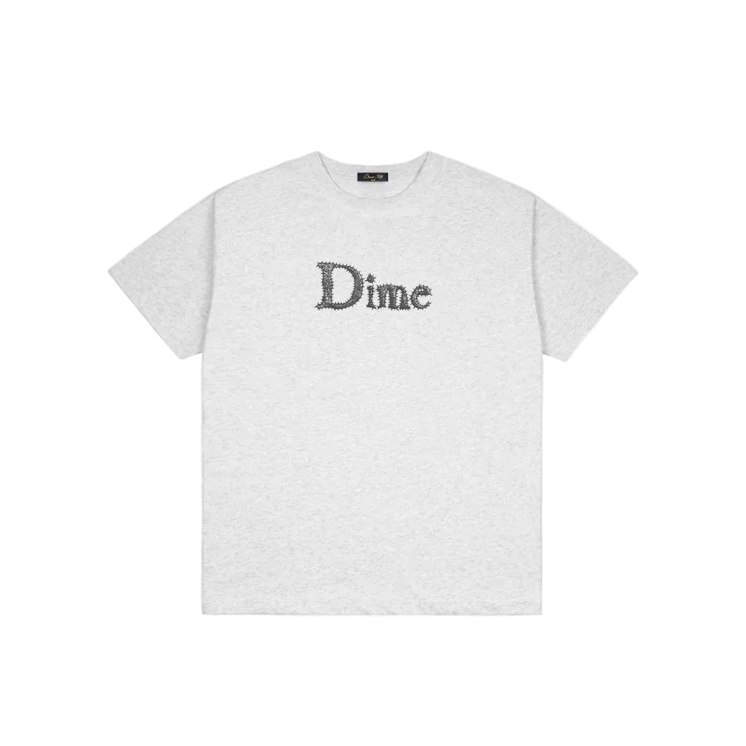 Dime Classic Spiked T-Shirt in Ash - Goodnews Skateshop