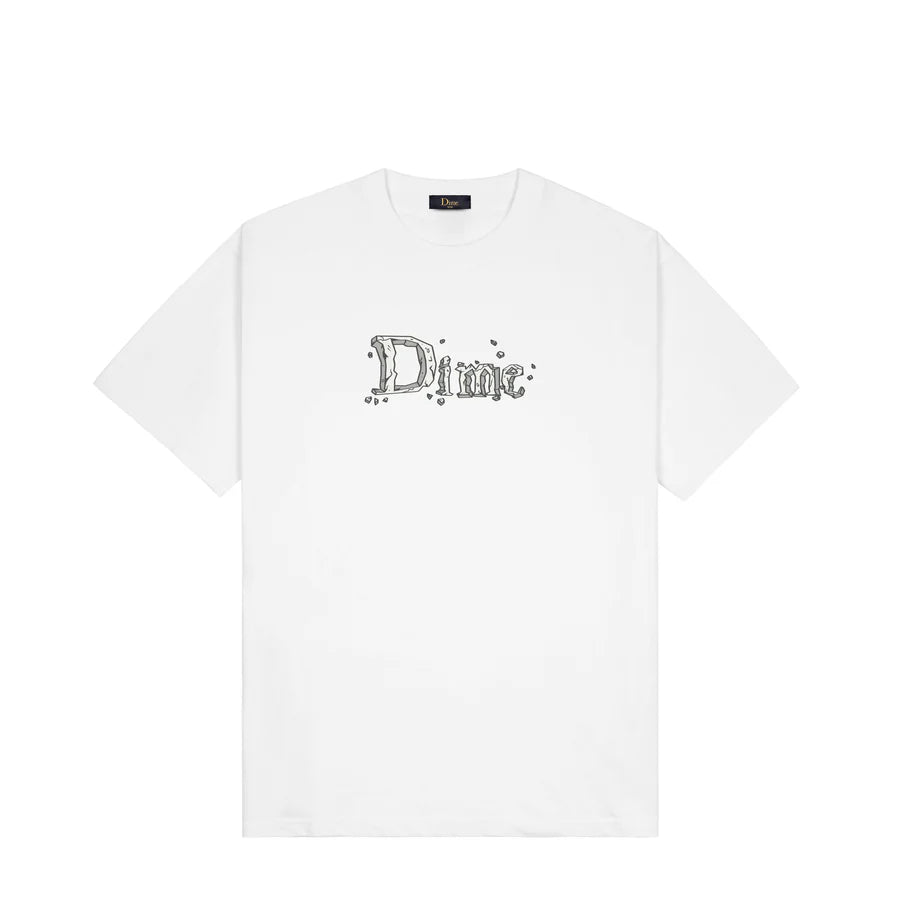 Dime Classic Stone T-Shirt in White - Goodnews Skateshop