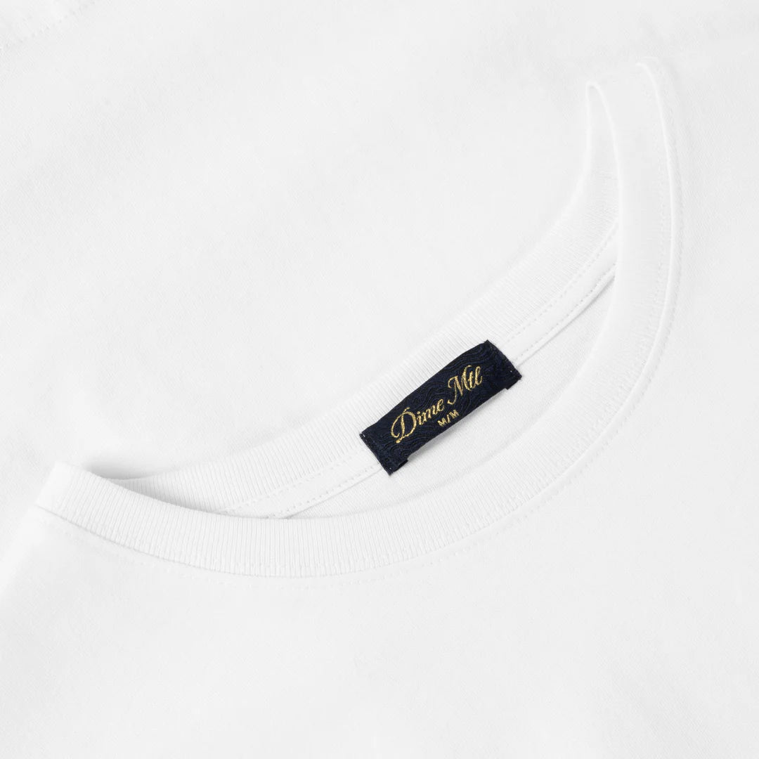 Dime Classic Veins LS T-Shirt in White - Goodnews Skateshop