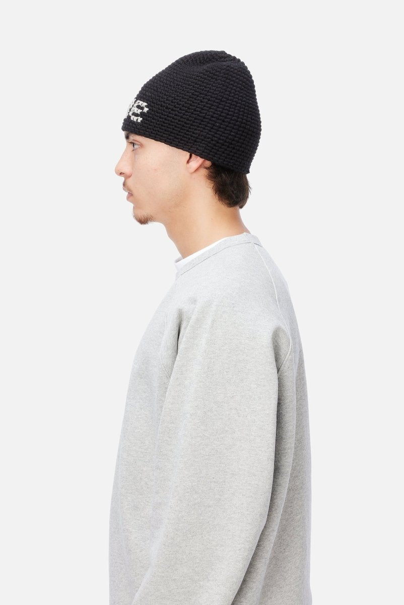 Dime Crochet Skully in Black - Goodnews Skateshop