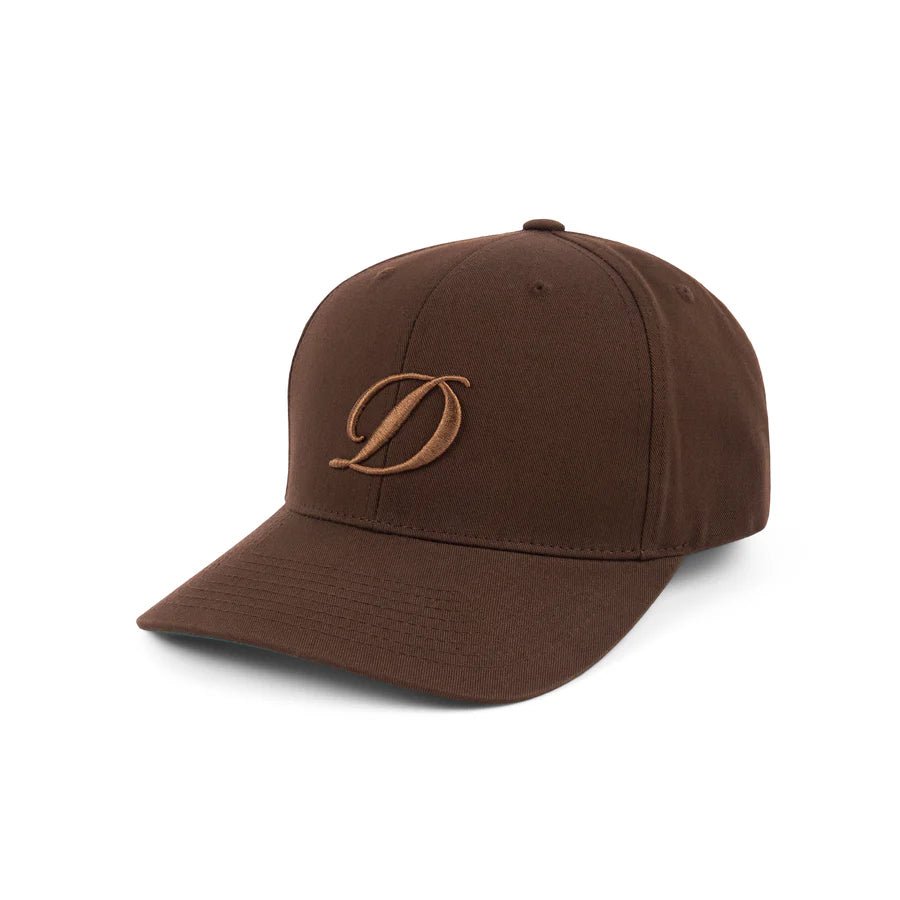 Dime D Full Fit Cap in Chocolate - Goodnews Skateshop