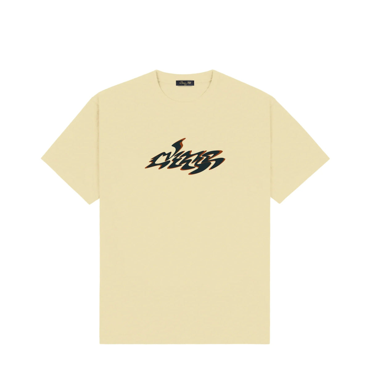Dime Disco T-Shirt in Cloud Cream - Goodnews Skateshop