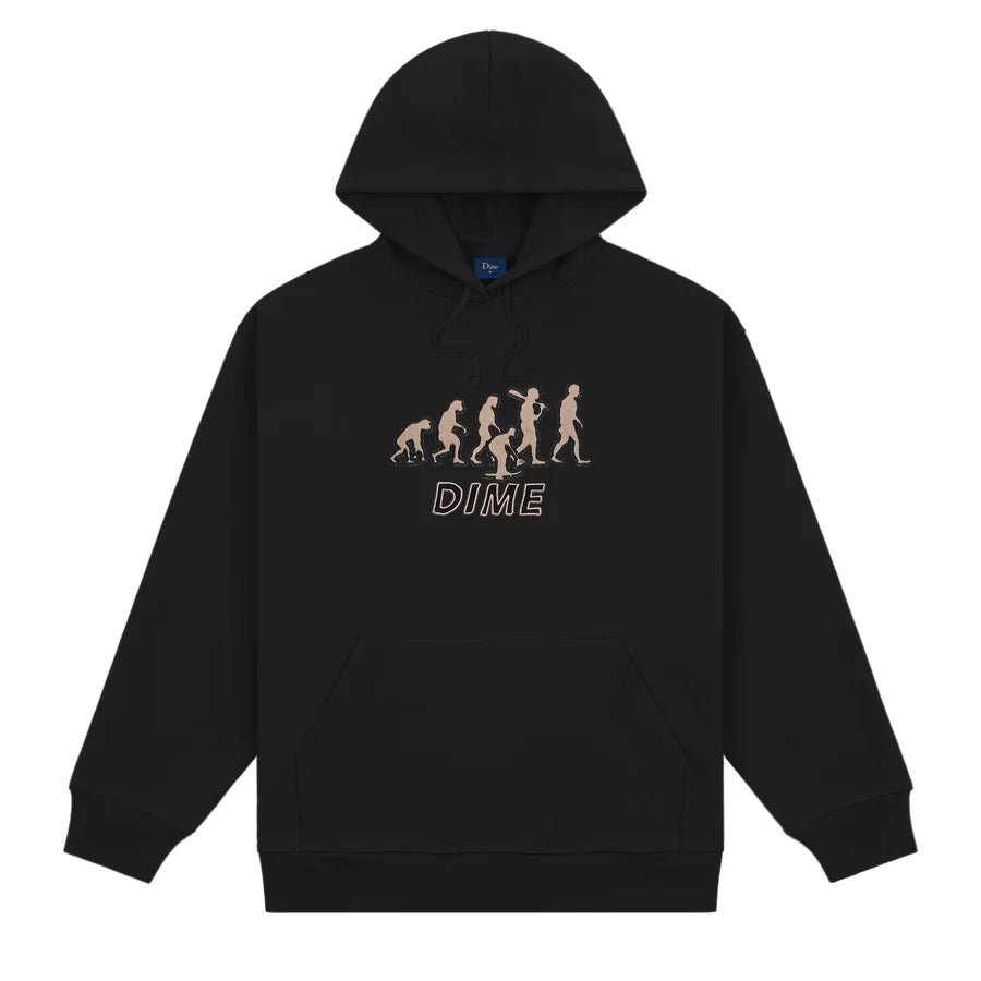 Dime Evolution Hoodie Black - Goodnews Skateshop