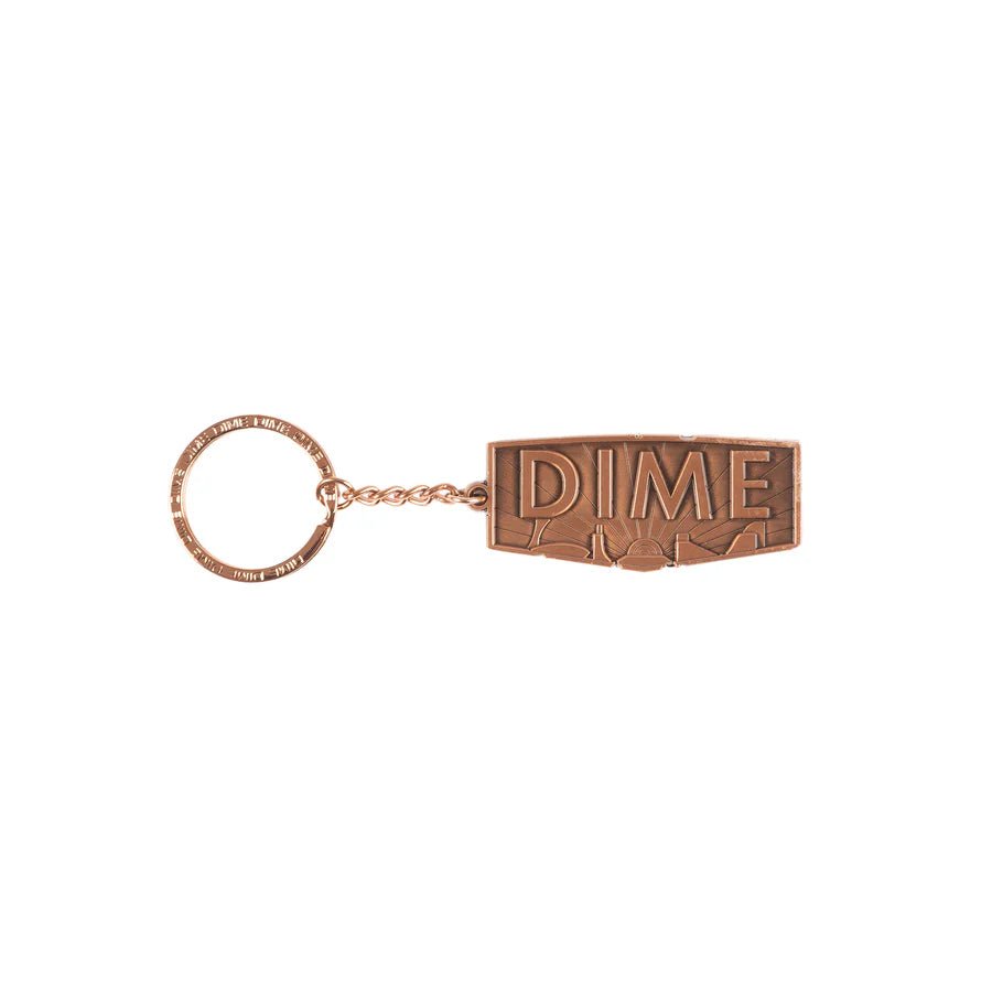 Dime Glorious Keychain in Rose Gold - Goodnews Skateshop