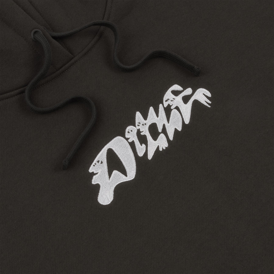 Dime Happy Hoodie in Vintage Black - Goodnews Skateshop