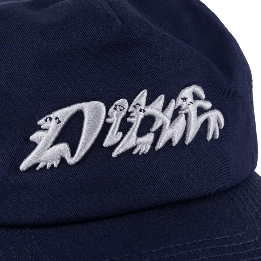 Dime Happy Worker Cap in Navy - Goodnews Skateshop