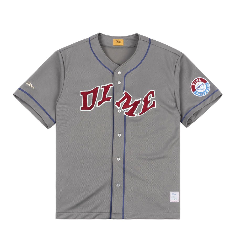 Dime League Jersey in Gray - Goodnews Skateshop