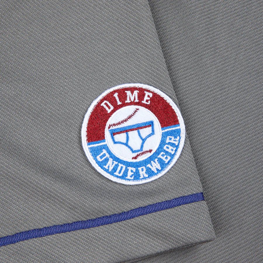 Dime League Jersey in Gray - Goodnews Skateshop