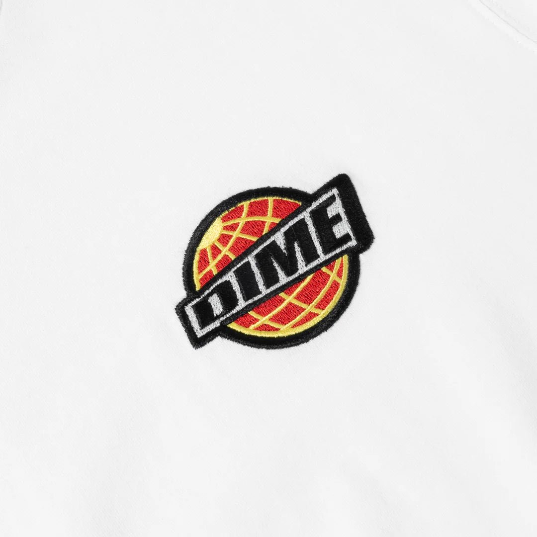 Dime Much T-Shirt in White - Goodnews Skateshop