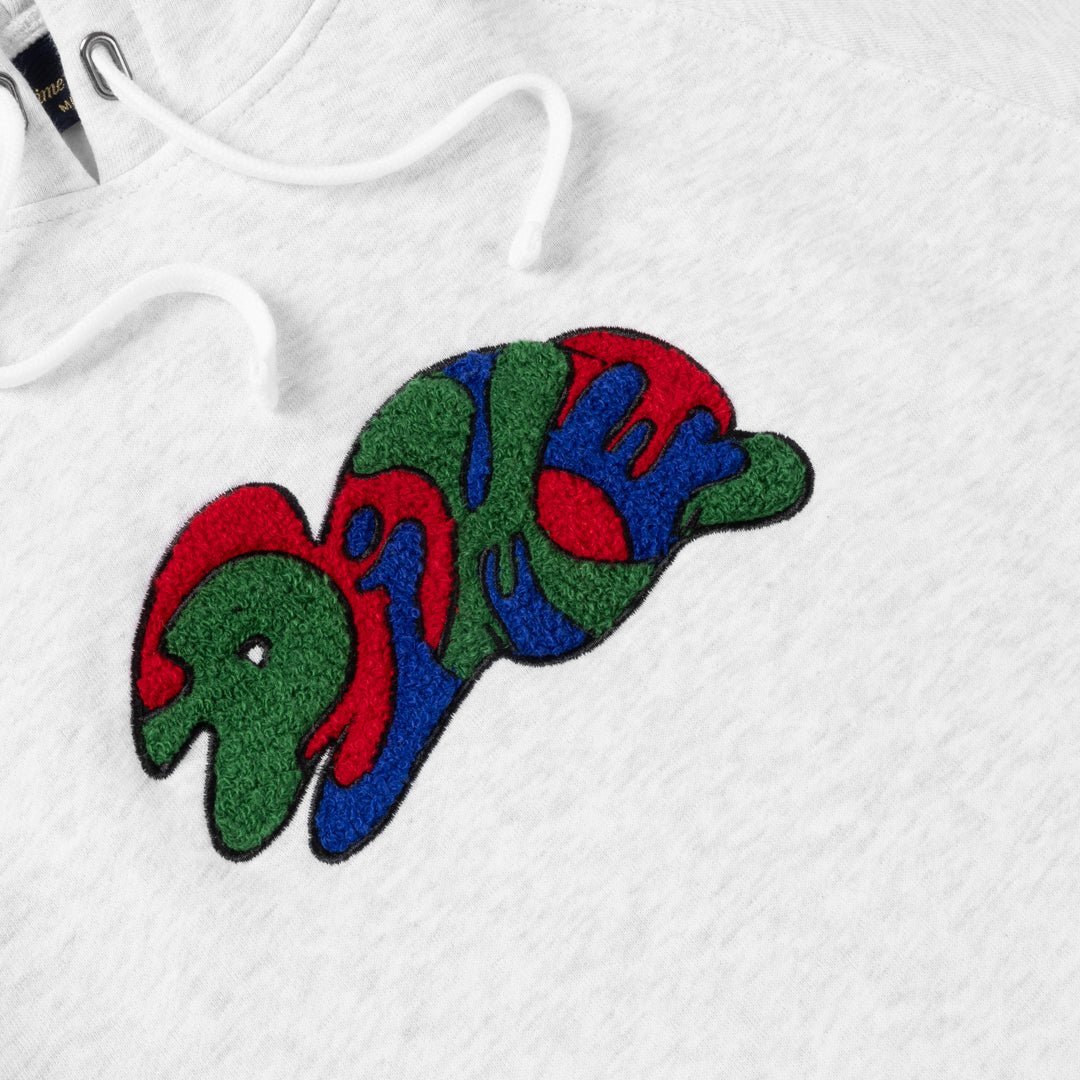 Dime Mural Hoodie in Ash - Goodnews Skateshop