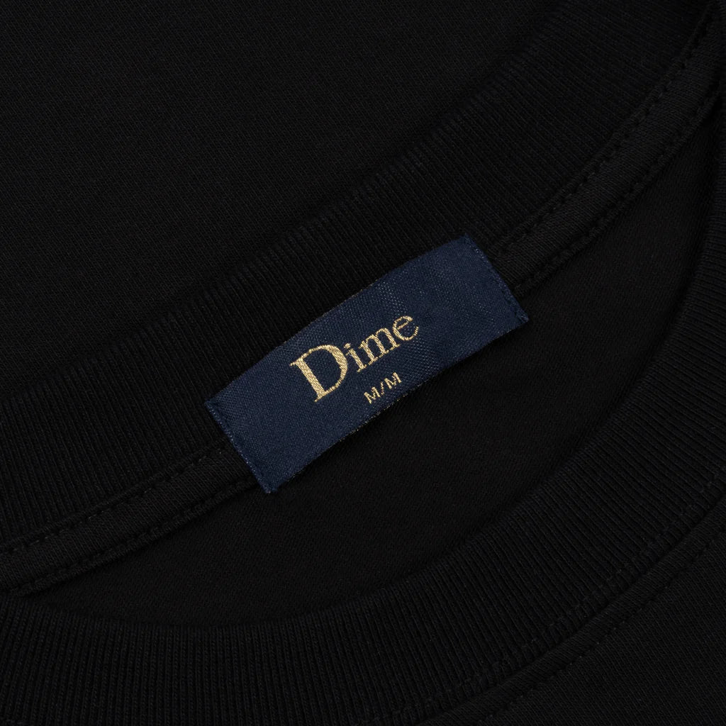 Dime Pipes T - Shirt in Black - Goodnews Skateshop