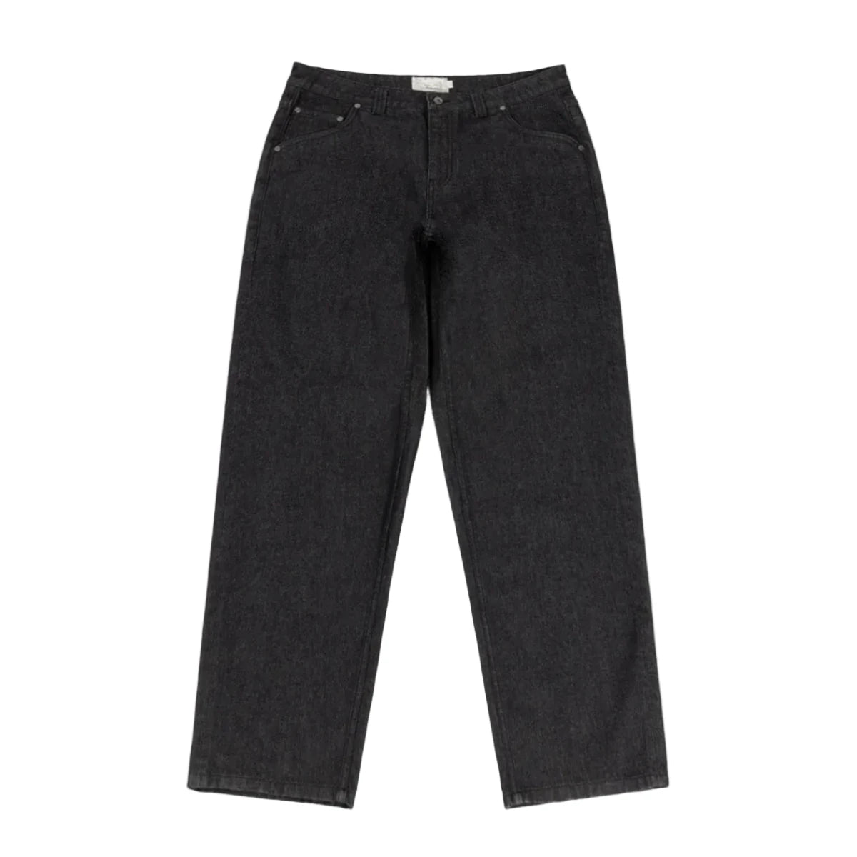 Dime Relaxed Denim Pants in Black Washed - Goodnews Skateshop