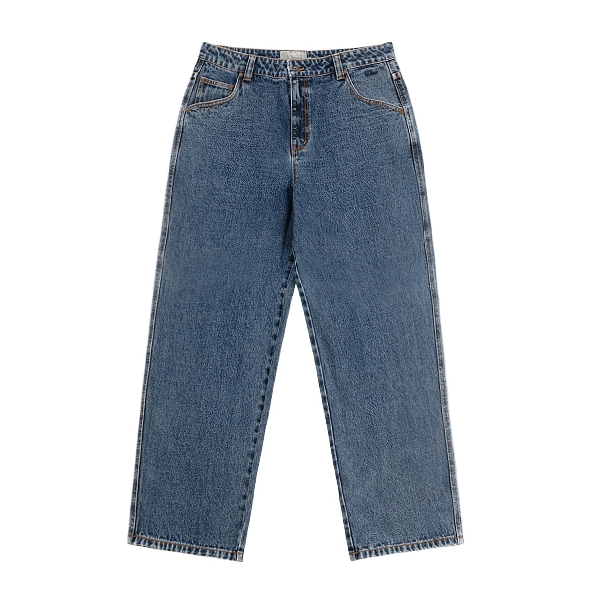 Dime Relaxed Denim Pants in Stone Washed - Goodnews Skateshop