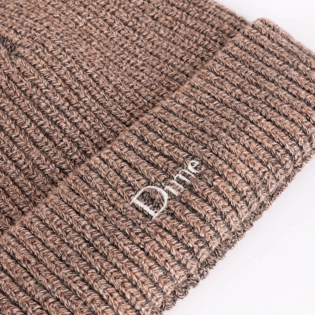 Dime Rib Fold Beanie in Oak - Goodnews Skateshop