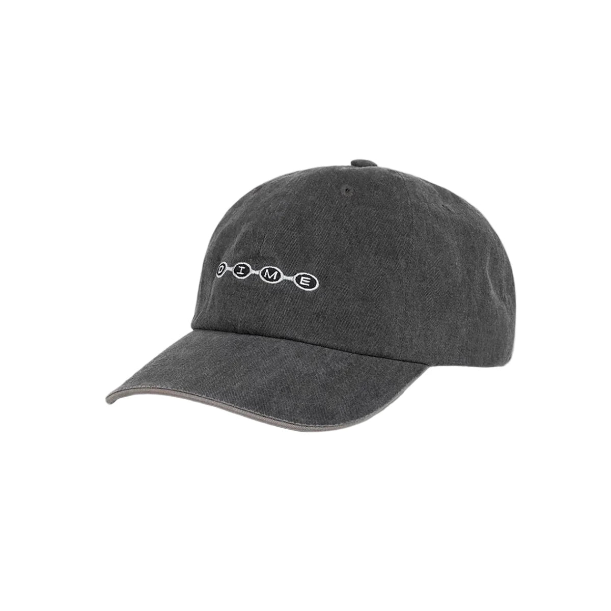 Dime Space Low Pro Cap in Black Washed - Goodnews Skateshop