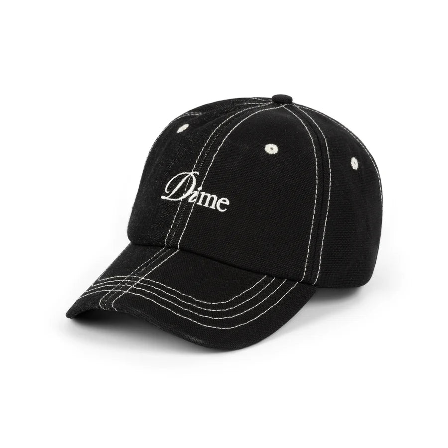 Dime Split Low Pro Cap in Black - Goodnews Skateshop