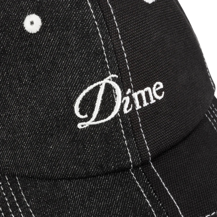 Dime Split Low Pro Cap in Black - Goodnews Skateshop