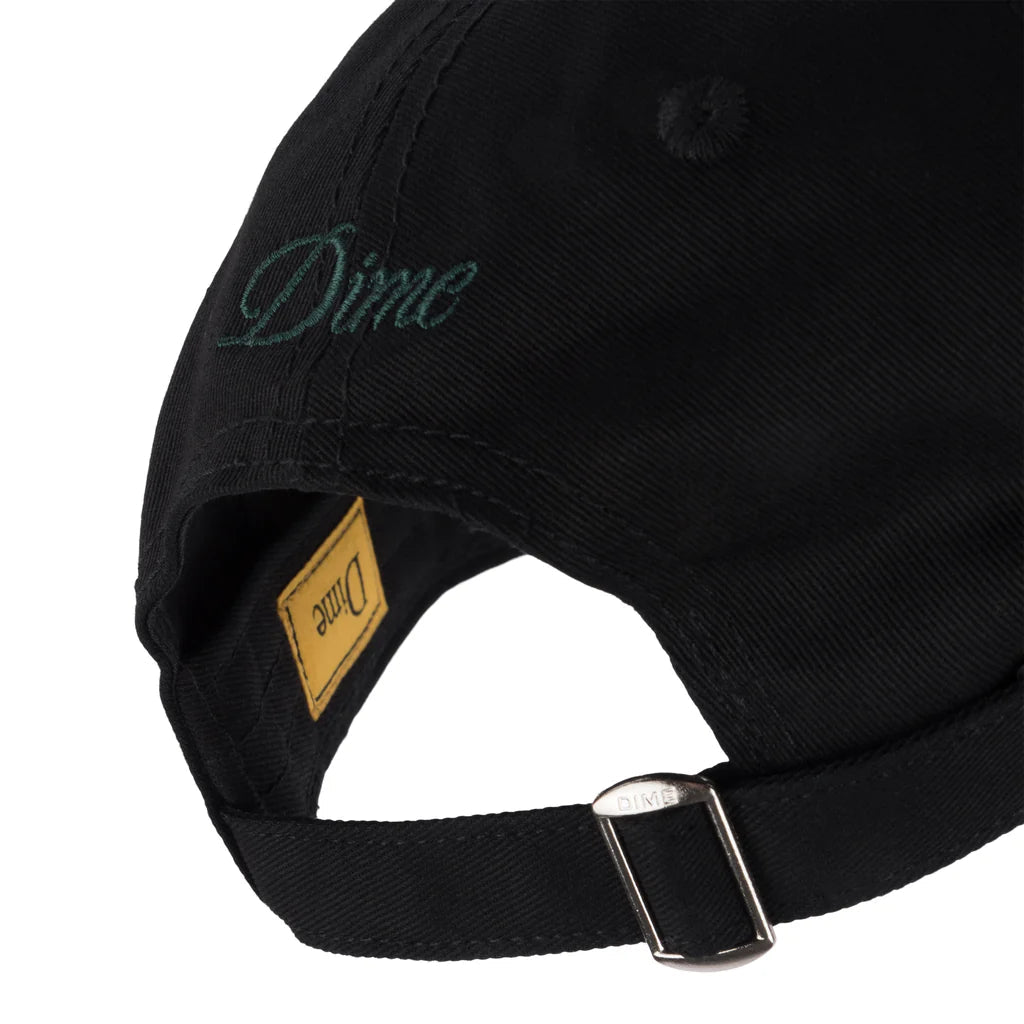 Dime Star D Low Pro Cap in Black - Goodnews Skateshop