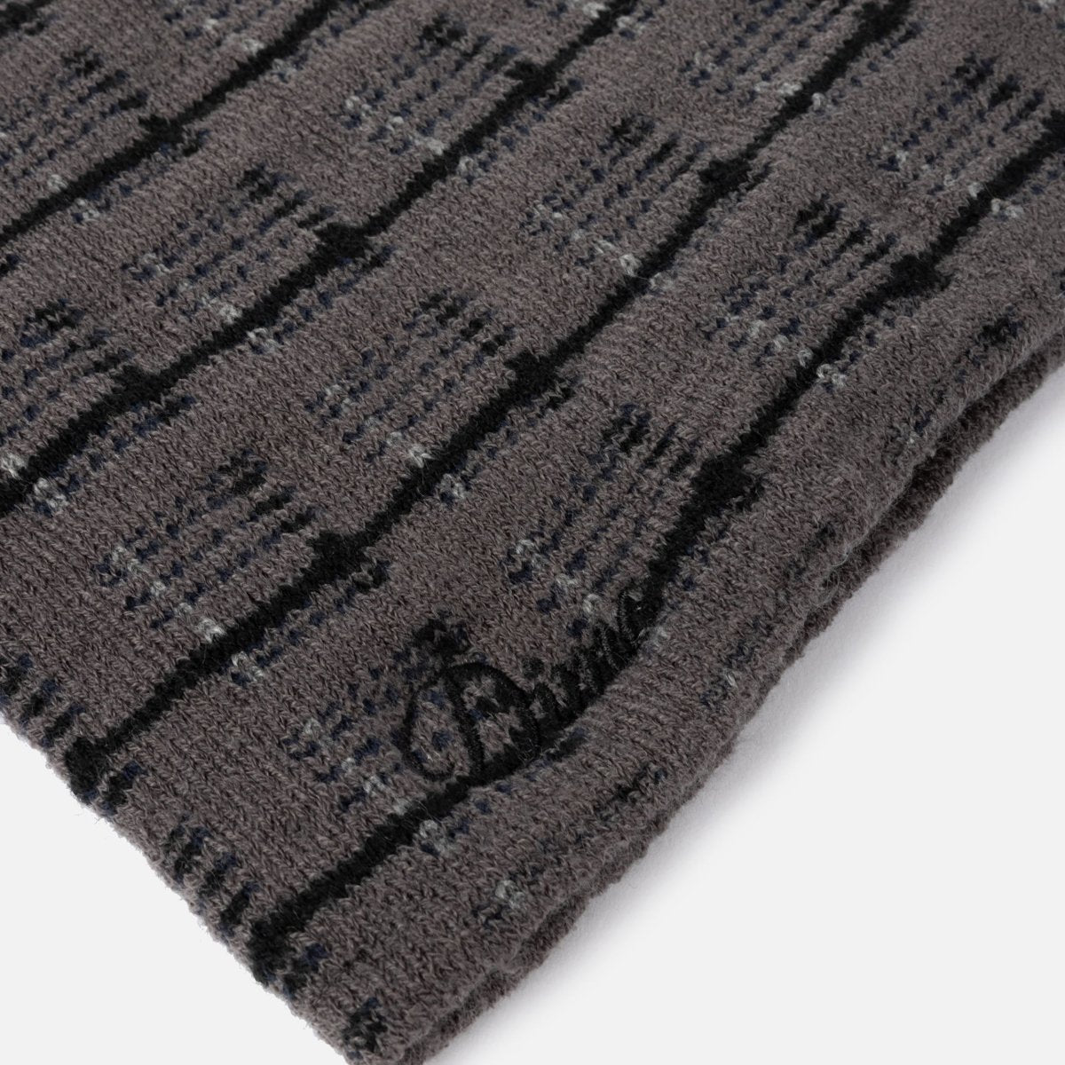 Dime Super Plaid Skully in Charcoal Multi - Goodnews Skateshop