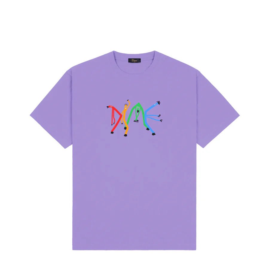 Dime Tubeman T-Shirt in Iris - Goodnews Skateshop